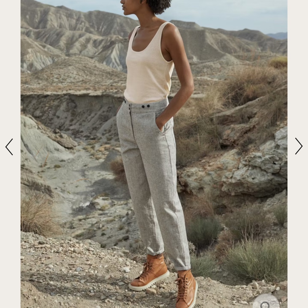 Tapered leg trousers size 12 US